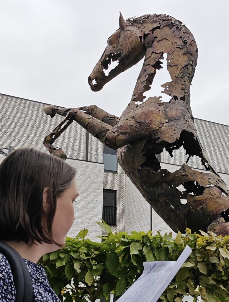 drie op een rij peer