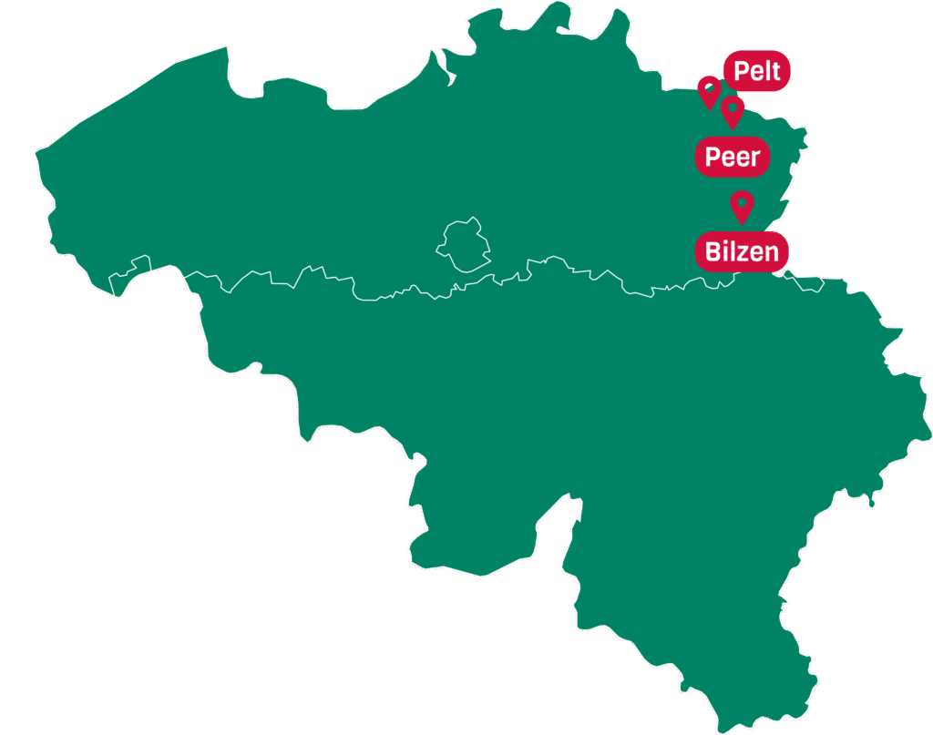 Locaties waar je Drie Op Een Rij van SpongyFun kan spelen.
